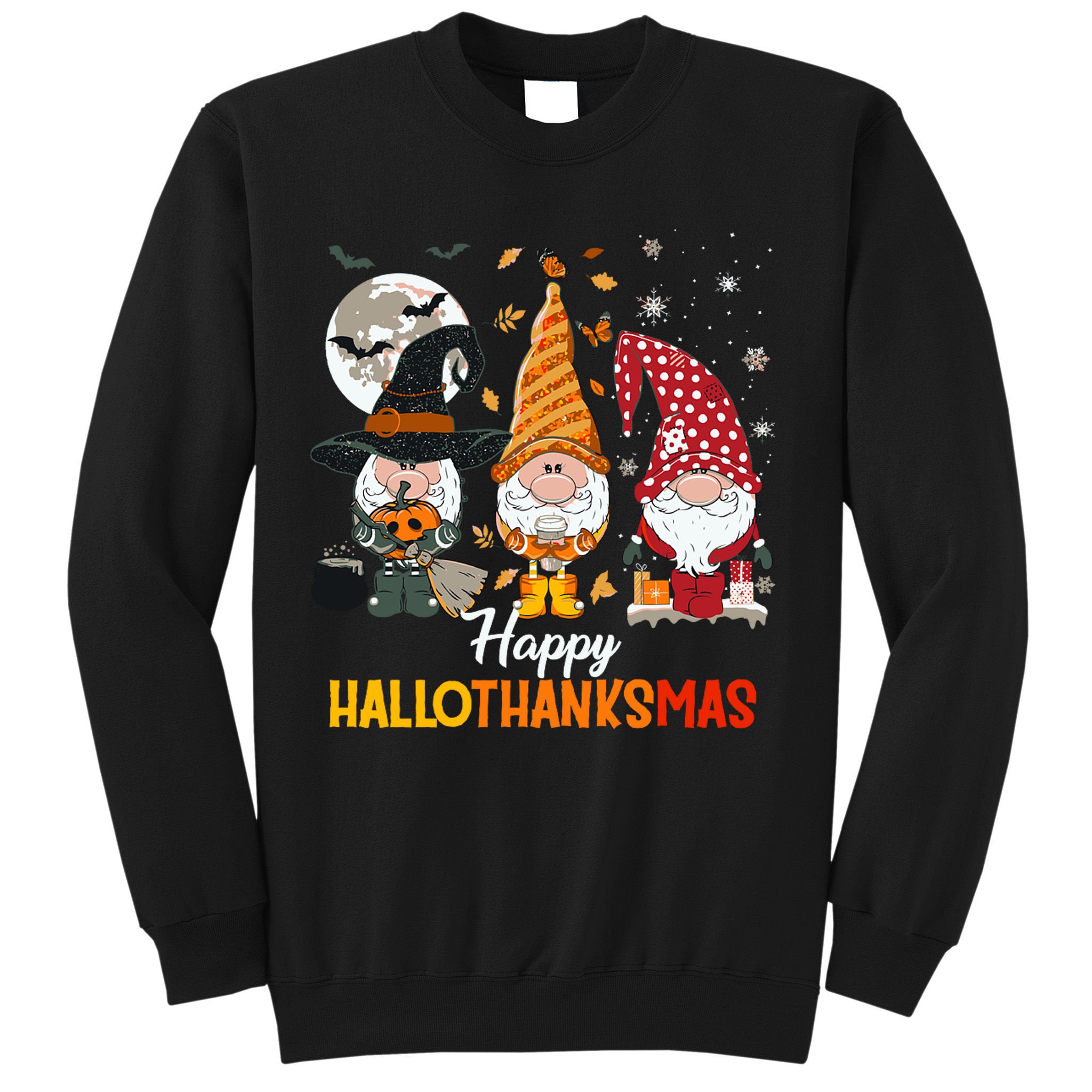 Happy Hallothanksmas Ghomes Sweatshirt