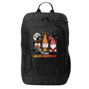 Happy Hallothanksmas Ghomes City Backpack