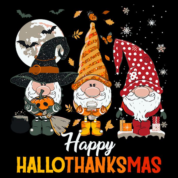Happy Hallothanksmas Ghomes Button