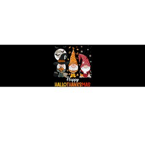 Happy Hallothanksmas Ghomes Bumper Sticker