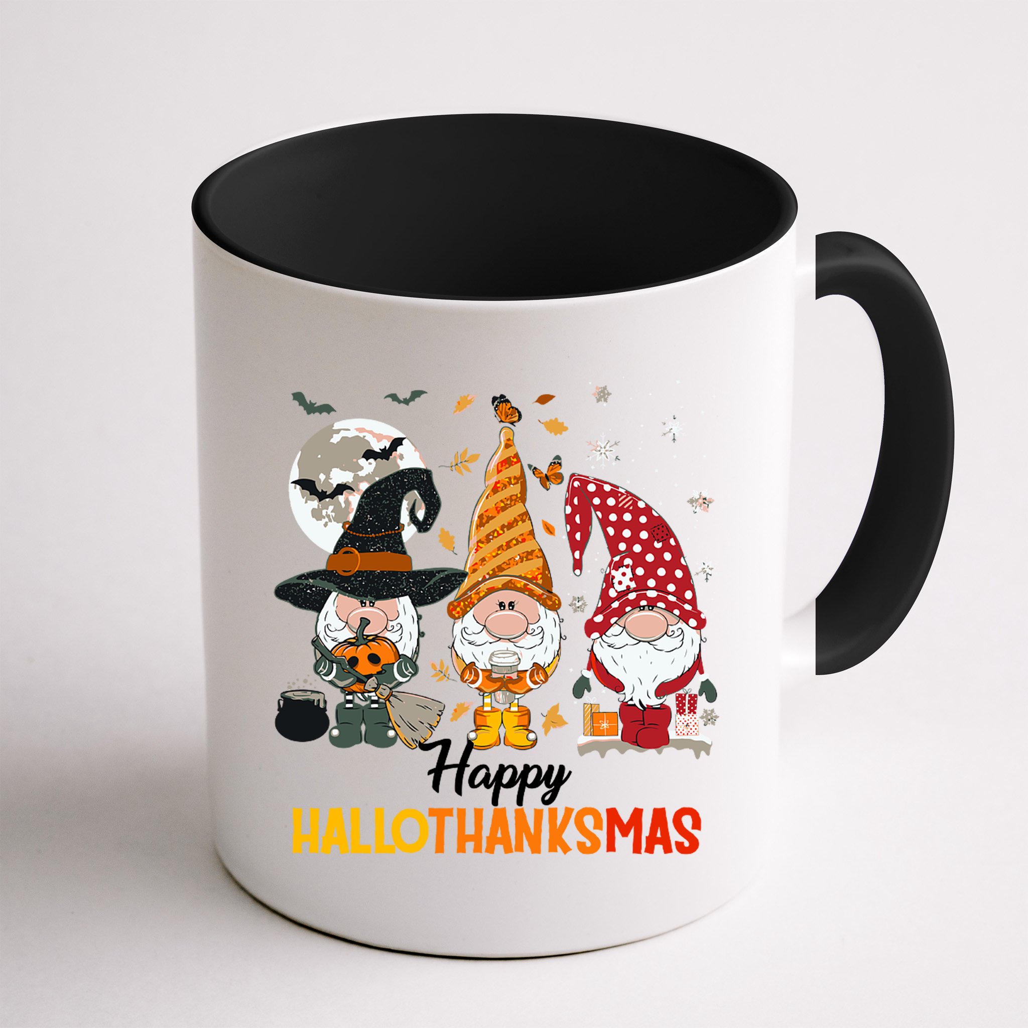 Happy Hallothanksmas Ghomes Mug