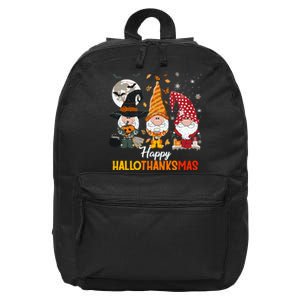 Happy Hallothanksmas Ghomes 16 in Basic Backpack