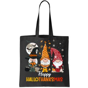 Happy Hallothanksmas Ghomes Tote Bag