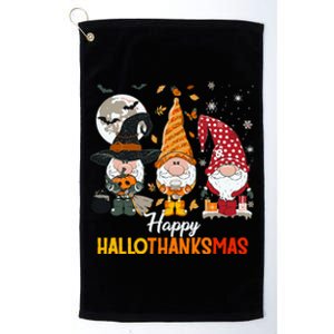 Happy Hallothanksmas Ghomes Platinum Collection Golf Towel