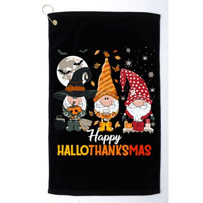 Happy Hallothanksmas Ghomes Golf Towel
