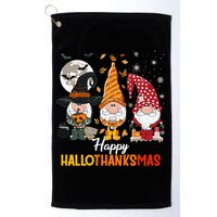 Happy Hallothanksmas Ghomes Golf Towel