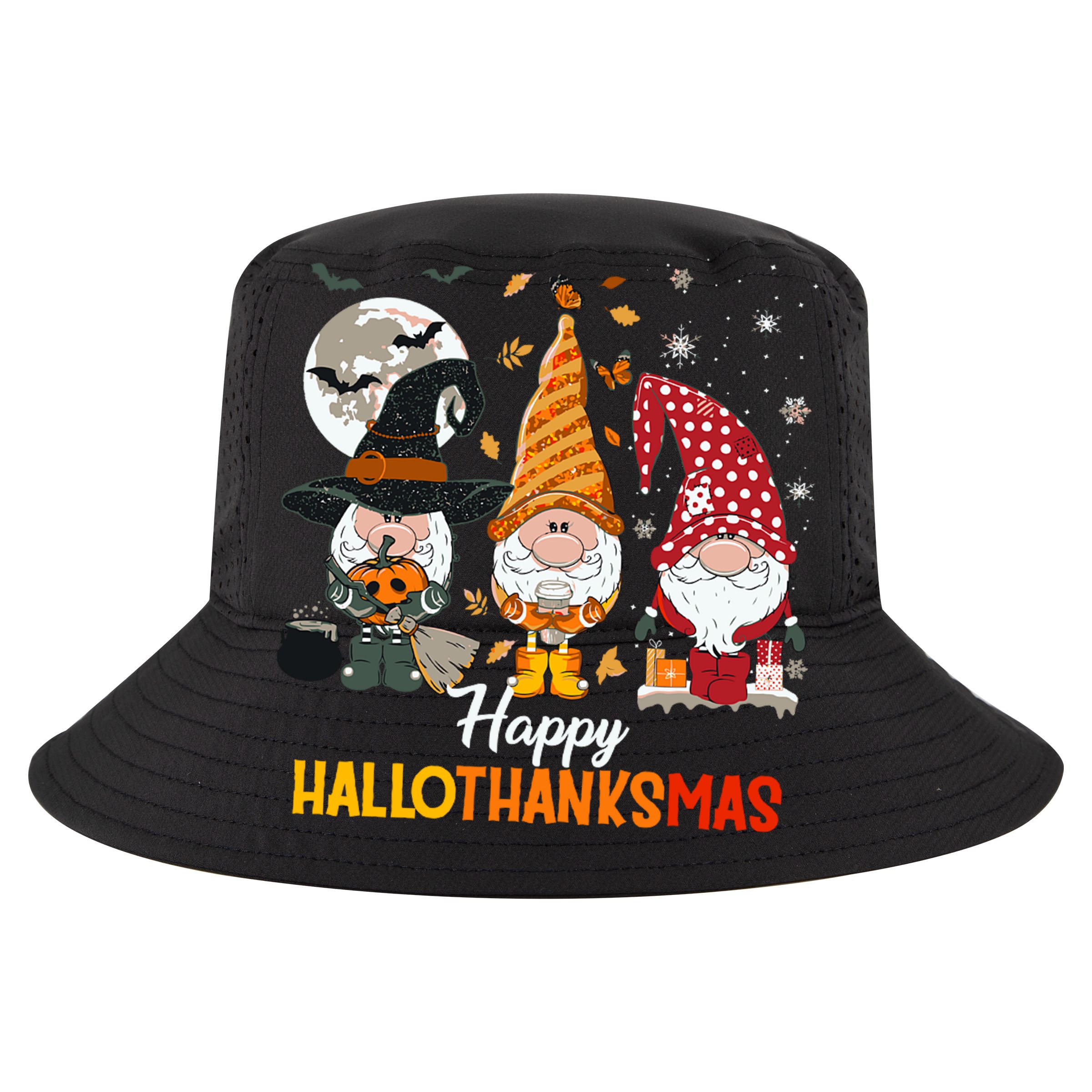 Happy Hallothanksmas Ghomes Golf Towel