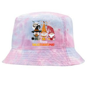 Happy Hallothanksmas Ghomes Tie-Dyed Bucket Hat