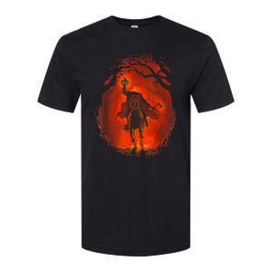 Halloween Headless Horseman Folklore Pumpkin JackOLantern Softstyle CVC T-Shirt