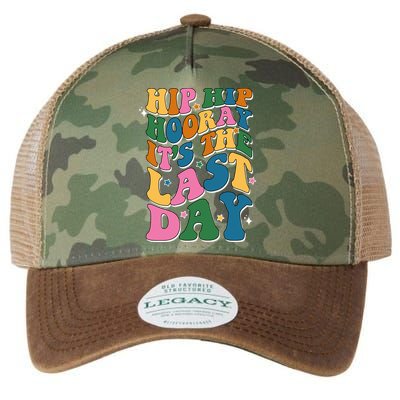 Hip Hip Hooray Its The Last Day Schools Out Legacy Tie Dye Trucker Hat