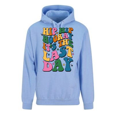 Hip Hip Hooray Its The Last Day Schools Out Unisex Surf Hoodie