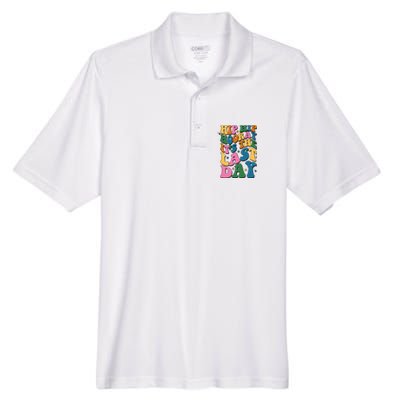 Hip Hip Hooray Its The Last Day Schools Out Men's Origin Performance Piqué Polo