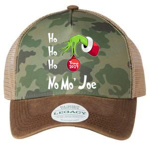 Ho Ho Ho No More Joe Trump 2024 Funny Christmas Legacy Tie Dye Trucker Hat