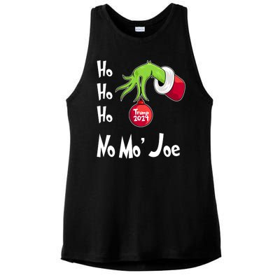 Ho Ho Ho No More Joe Trump 2024 Funny Christmas Ladies PosiCharge Tri-Blend Wicking Tank