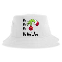 Ho Ho Ho No More Joe Trump 2024 Funny Christmas Sustainable Bucket Hat