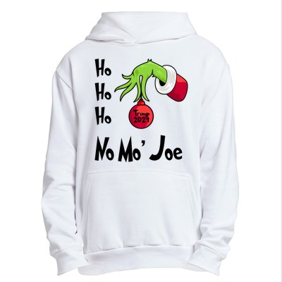 Ho Ho Ho No More Joe Trump 2024 Funny Christmas Urban Pullover Hoodie