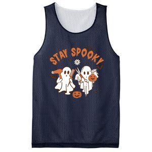 Hairdresser Halloween Hairstylist Ghost Ghoul Mesh Reversible Basketball Jersey Tank