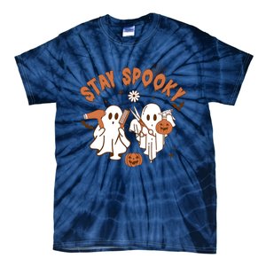 Hairdresser Halloween Hairstylist Ghost Ghoul Tie-Dye T-Shirt