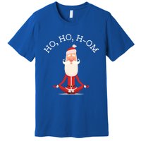 Ho Ho Hom Gift With Skinny Yoga Santa Premium T-Shirt