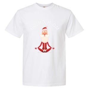 Ho Ho Hom Gift With Skinny Yoga Santa Garment-Dyed Heavyweight T-Shirt