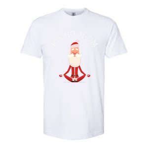 Ho Ho Hom Gift With Skinny Yoga Santa Softstyle CVC T-Shirt