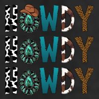 Howdy Howdy Howdy Howdy 25L Jumbo Tote