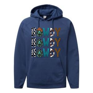 Howdy Howdy Howdy Howdy Performance Fleece Hoodie