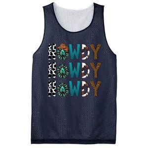 Howdy Howdy Howdy Howdy Mesh Reversible Basketball Jersey Tank