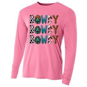 Howdy Howdy Howdy Howdy Cooling Performance Long Sleeve Crew