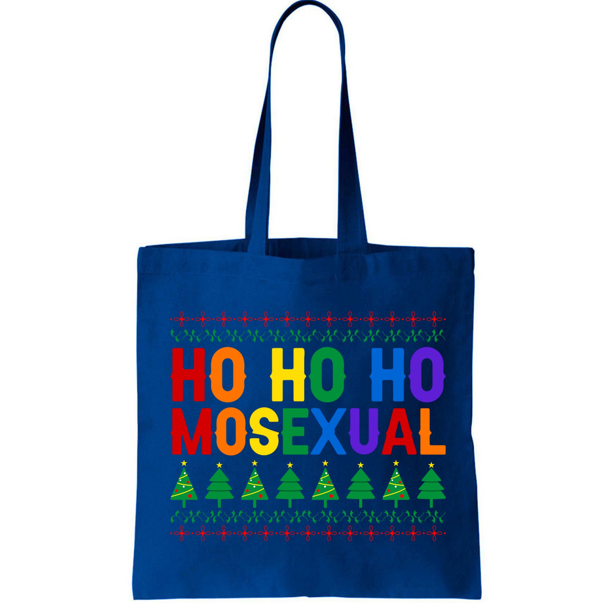 Ho Ho Homosexual Ugly Xmas Sweater Funny Lgbt Christmas Gift Bag
