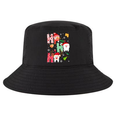 Ho Ho Ho Dentist Christmas Teeth Dental Student Merry Xmas Gift Cool Comfort Performance Bucket Hat