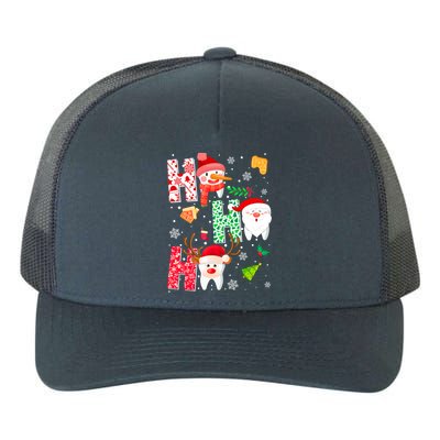 Ho Ho Ho Dentist Christmas Teeth Dental Student Merry Xmas Gift Yupoong Adult 5-Panel Trucker Hat