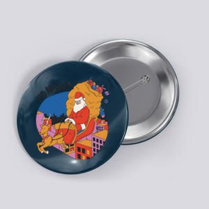 Ho Ho Ho Santa Reindeer Gifts Button