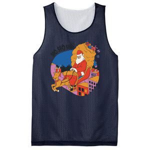 Ho Ho Ho Santa Reindeer Gifts Mesh Reversible Basketball Jersey Tank