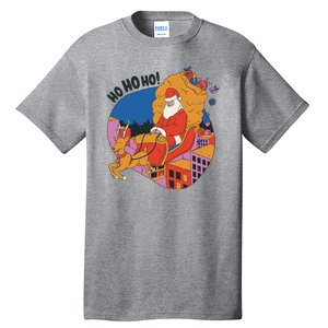 Ho Ho Ho Santa Reindeer Gifts Tall T-Shirt