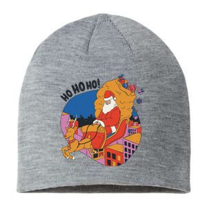 Ho Ho Ho Santa Reindeer Gifts Sustainable Beanie