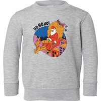 Ho Ho Ho Santa Reindeer Gifts Toddler Sweatshirt