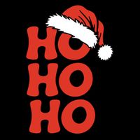 Ho Ho Ho Christmas Santa Retro City Backpack