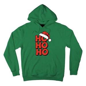 Ho Ho Ho Christmas Santa Retro Hoodie