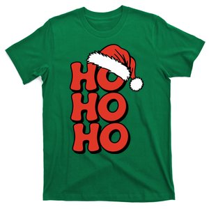 Ho Ho Ho Christmas Santa Retro T-Shirt