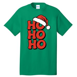 Ho Ho Ho Christmas Santa Retro Tall T-Shirt