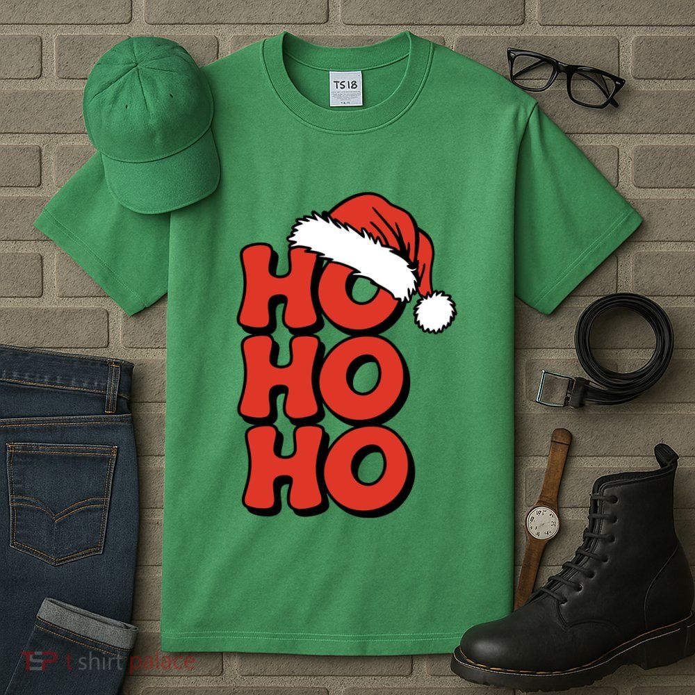 Ho Ho Ho Christmas Santa Retro Tall T-Shirt