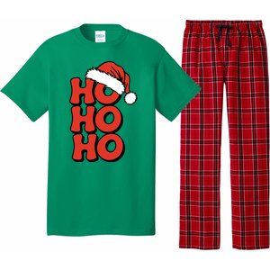 Ho Ho Ho Christmas Santa Retro Pajama Set