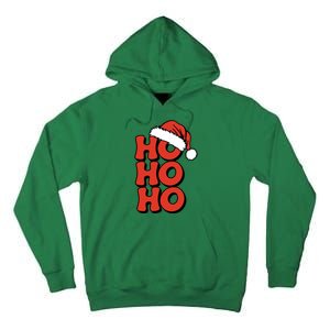 Ho Ho Ho Christmas Santa Retro Tall Hoodie