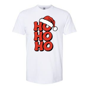 Ho Ho Ho Christmas Santa Retro Softstyle CVC T-Shirt