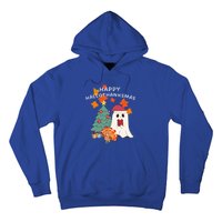 Happy Hallothanksmas Halloween Merry Christmas Cute Gift Hoodie