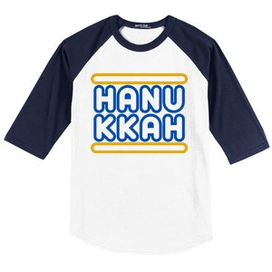 Happy Hanukkah Holiday Gift Baseball Sleeve Shirt