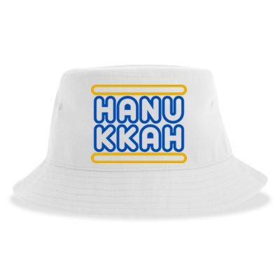 Happy Hanukkah Holiday Gift Sustainable Bucket Hat