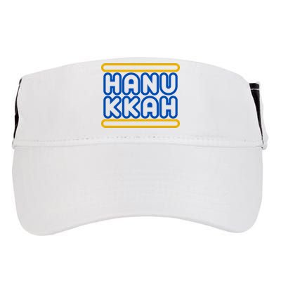 Happy Hanukkah Holiday Gift Adult Drive Performance Visor