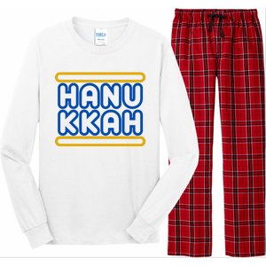 Happy Hanukkah Holiday Gift Long Sleeve Pajama Set